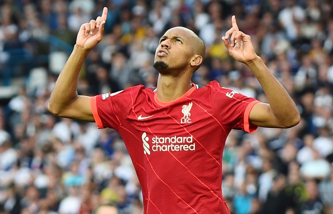 Fabinho returns to Liverpool training