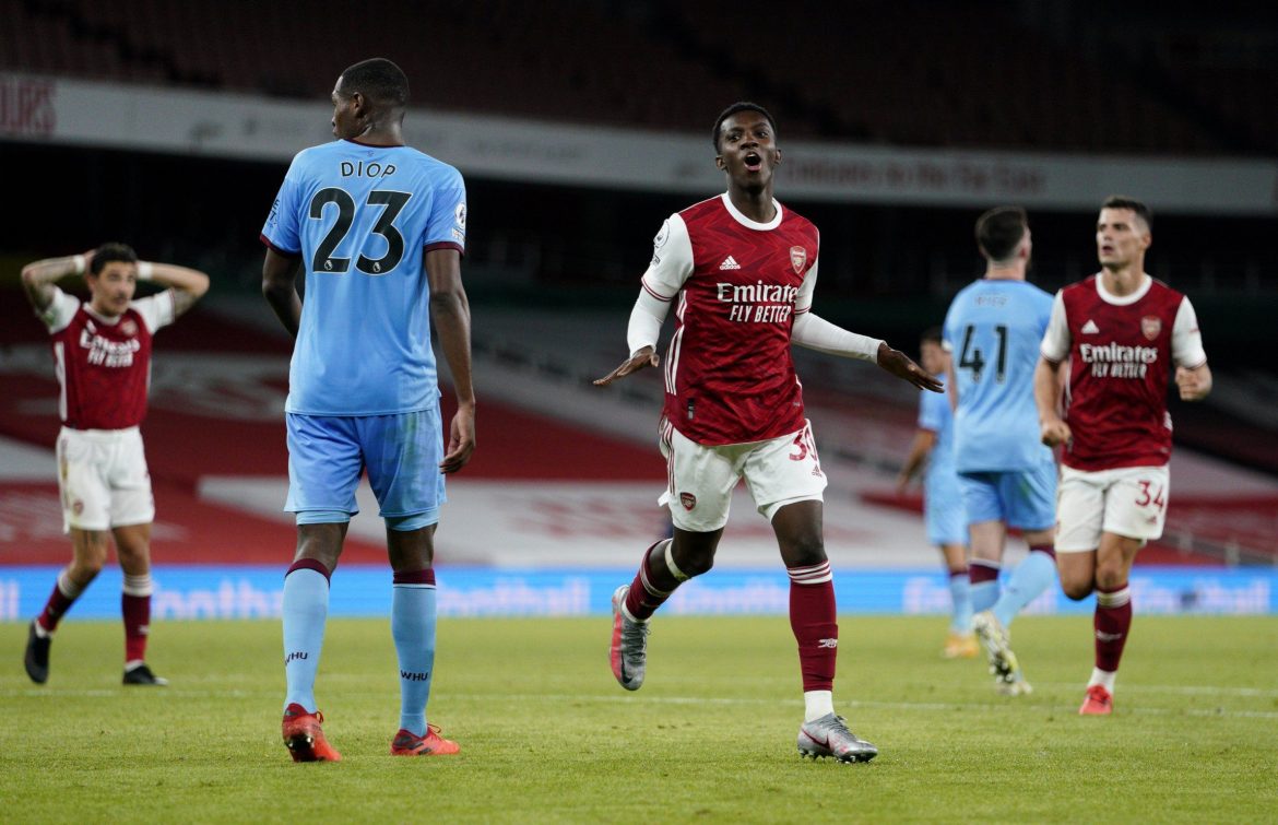 West Ham must deliver Arsenal’s Eddie Nketiah after Sebastien Haller sale