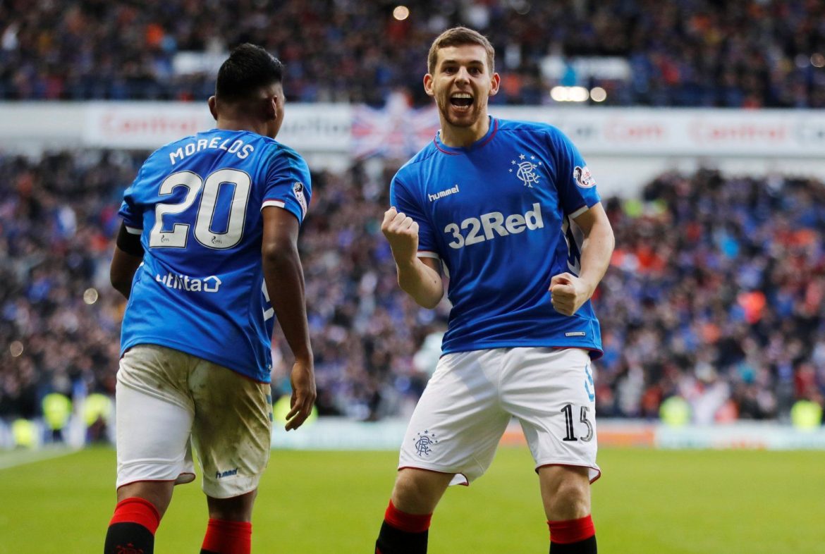Total Duds: Jon Flanagan looked a shadow of his former self in his time at Glasgow Rangers